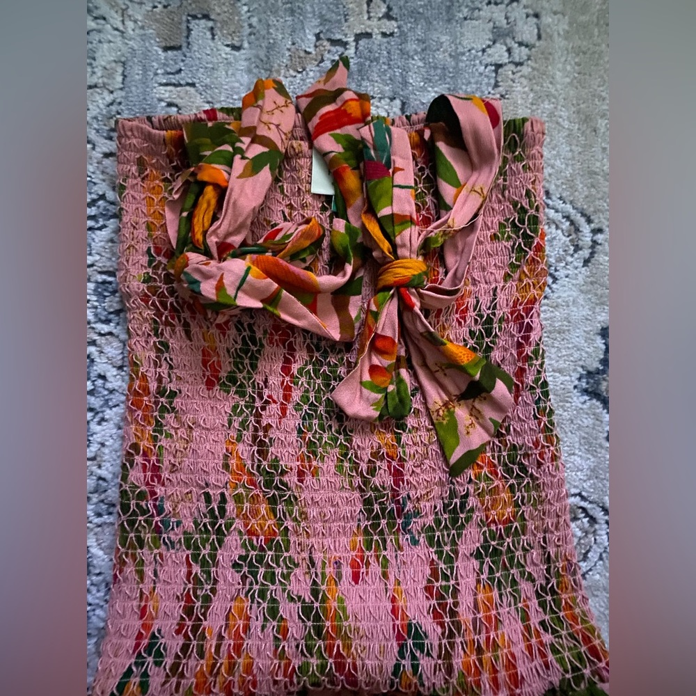 FARM Rio Pink Mango Trees Dress - Picture 11 of 12